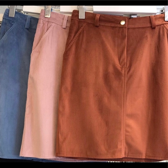 Dresses & Skirts - 🎀Blush Cord Skirt